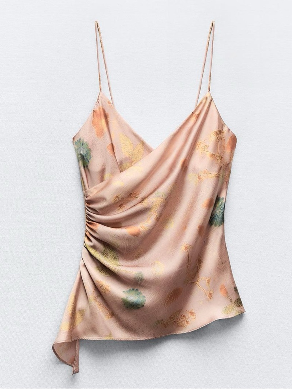 Zara printed lace top